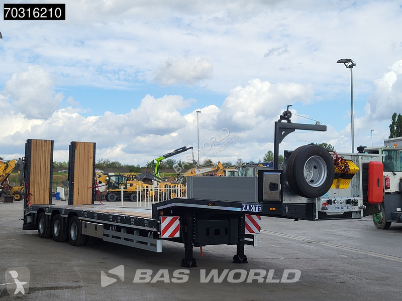 نصف مقطورة  NKTL3 NEW Lift + Steering Axle Ramps