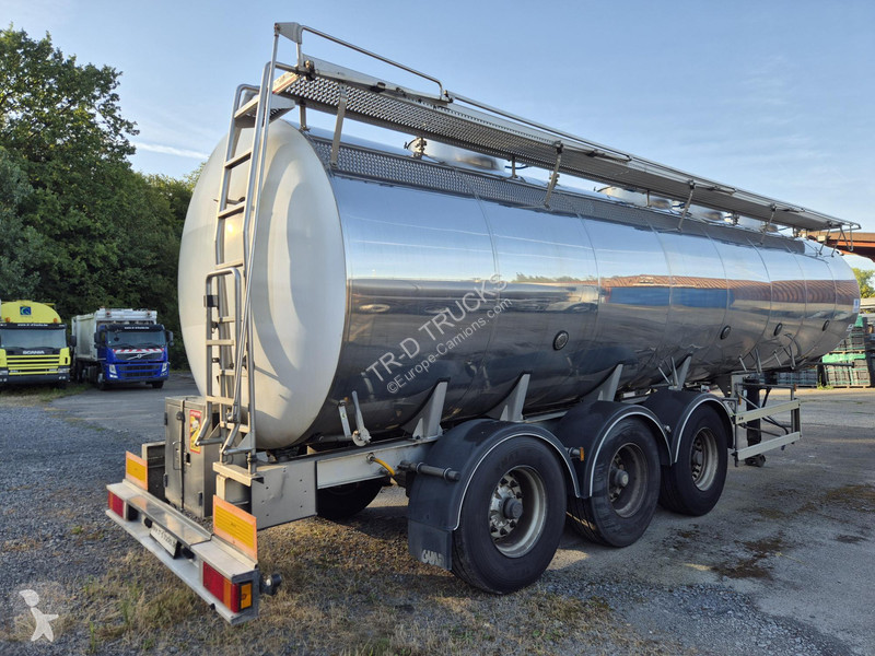 نصف مقطورة Magyar 30500L INSULATED INOX TANK -...