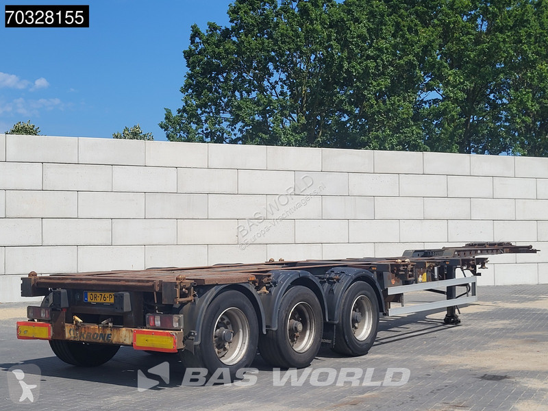 نصف مقطورة Krone 3 axles Multi 45ft