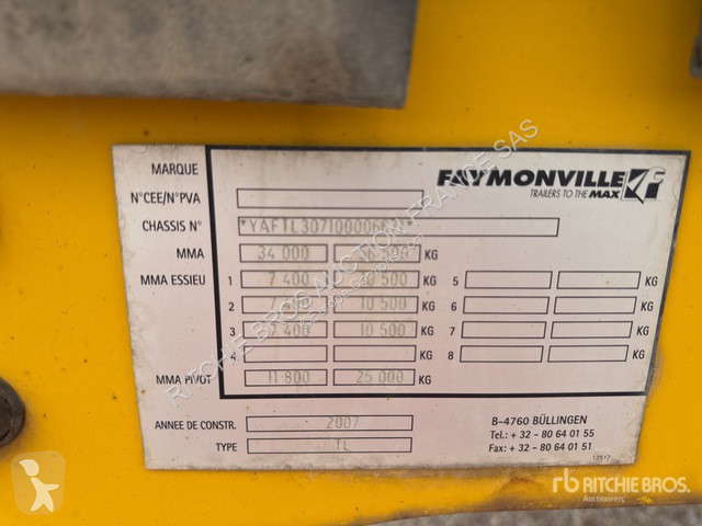 Oplegger Faymonville  TL