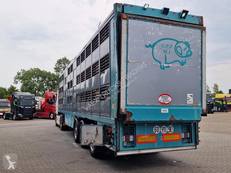 Semirimorchio Lecitrailer Guiton livestock...