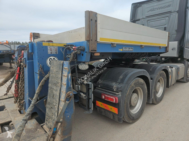 نصف مقطورة Goldhofer STZ-VP 3-44/80 Tiefbett...