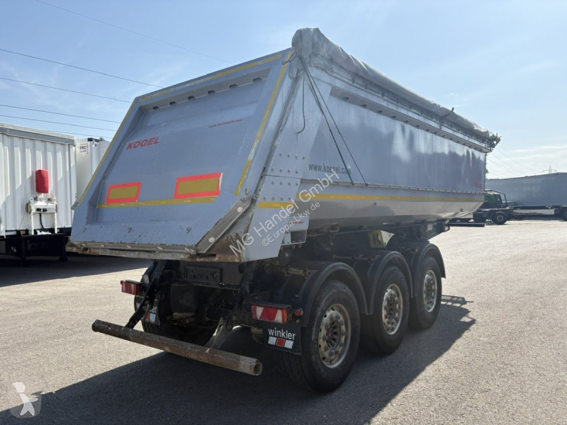 نصف مقطورة Kögel Kippmulde 25m³, Liftachse,...