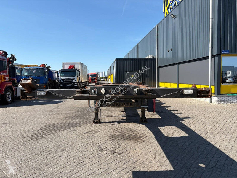 Félpótkocsi  - CONTAINER CHASSIS + 3 AXLE SAF +...