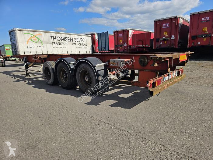 نصف مقطورة Fruehauf VFK TF 38C1 40 2 X20 SMB DRUM