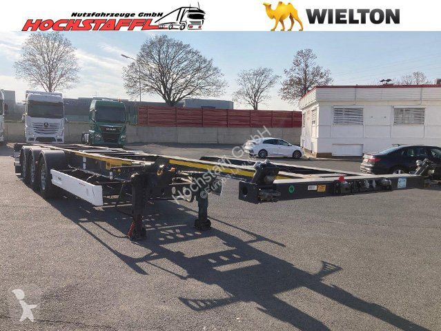 نصف مقطورة Wielton Container Chassis NS3P40