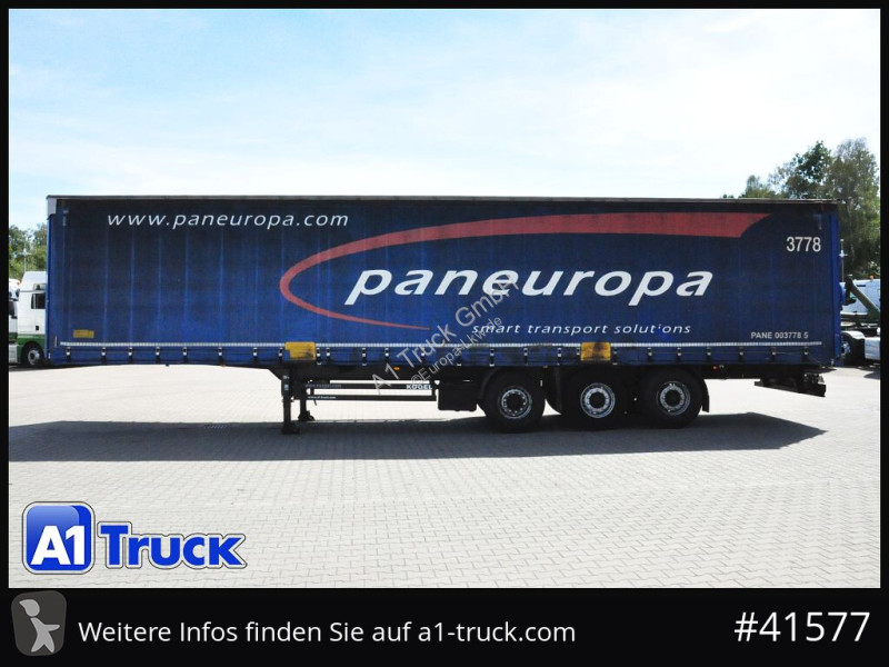 نصف مقطورة Kögel S 24 Tautliner, Code XL, BPW,...