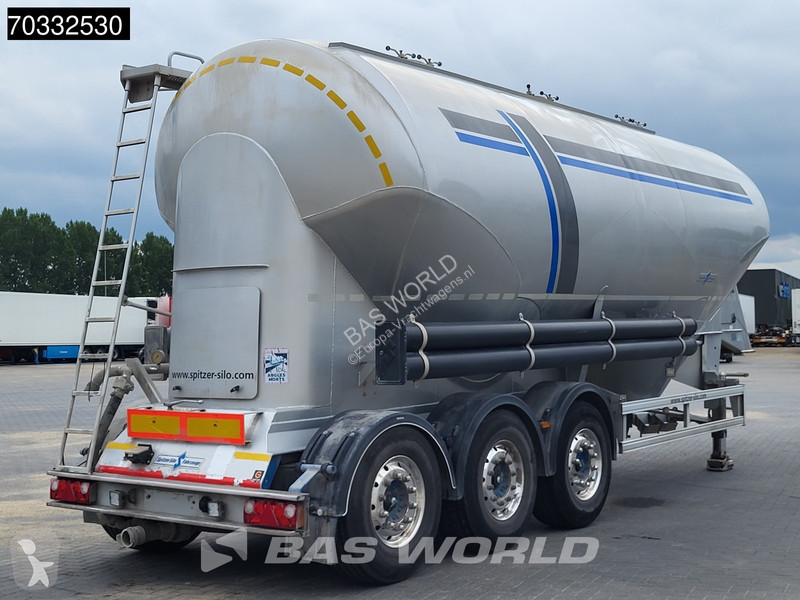 نصف مقطورة Spitzer SFS 2x Liftachse 39m3 Cement