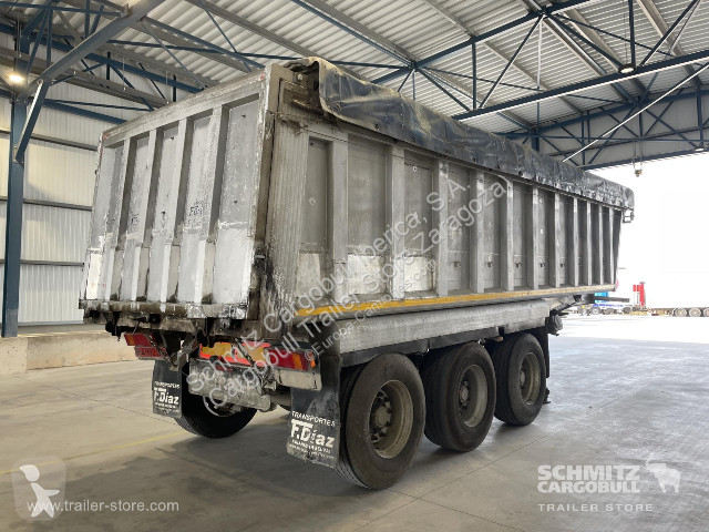 نصف مقطورة  Tipper Alu-square sided body 22m³