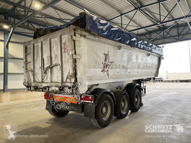 نصف مقطورة  Tipper Alu-square sided body 26m³