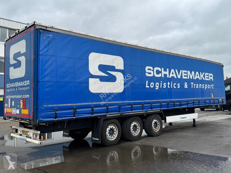 نصف مقطورة Krone 3 AXLE - SAF - SLIDING ROOF