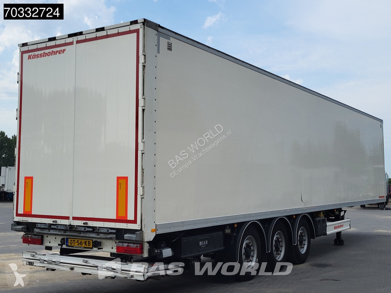 نصف مقطورة Kässbohrer XS Tailgate 2x Lift Axle
