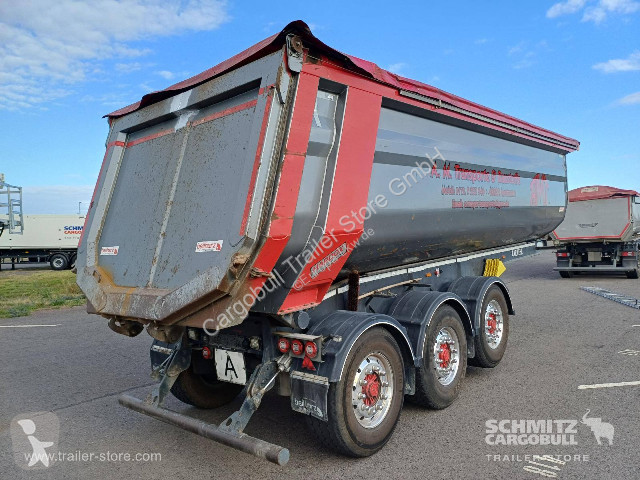 Semi remorque Carnehl Kipper Stahlrundmulde 28m³