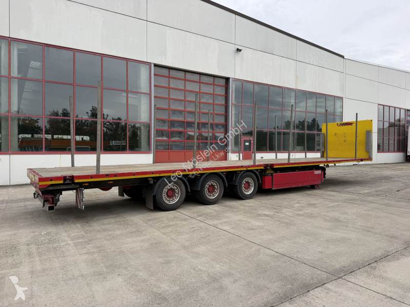 Semi remorque  t3  3 Achs Satteltieflader Mega
