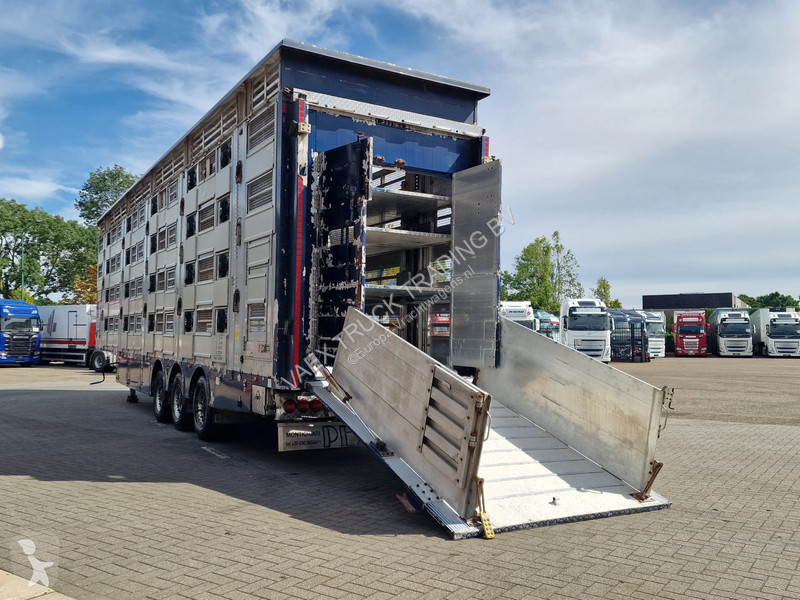 Semirremolque Pezzaioli 3/4 deck livestock -...
