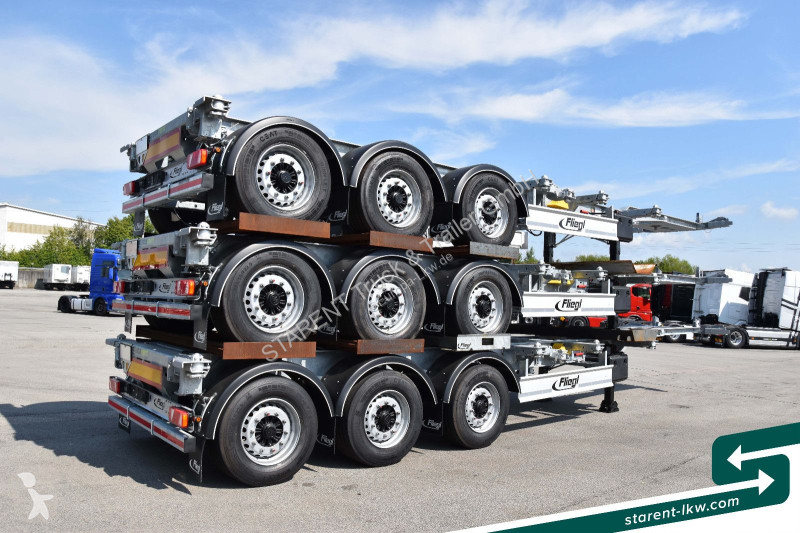 Oplegger Fliegl Containerchassis ADR,...