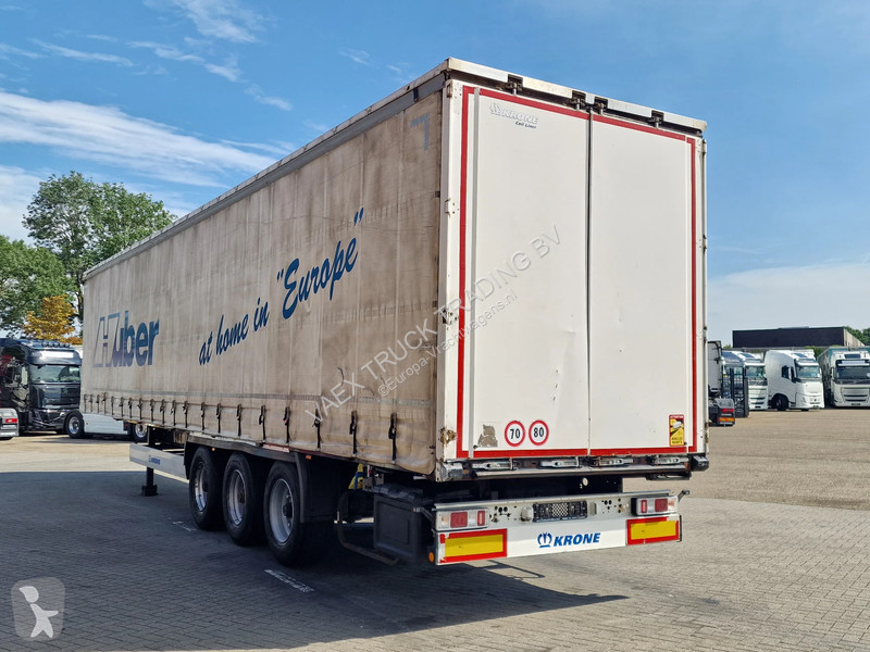 Oplegger Krone 3 axle tautliner - Coil - BPW