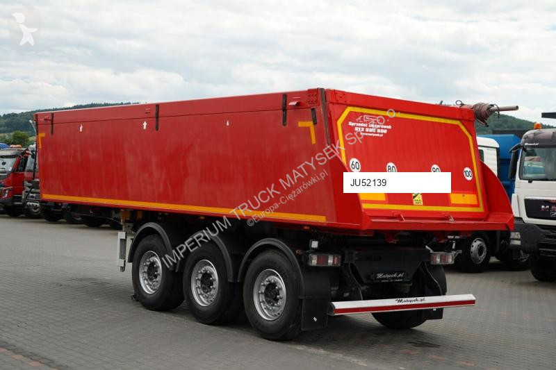 Oplegger Nova WYWROTKA  25 m3 / ALUMINIOWA / OŚ...