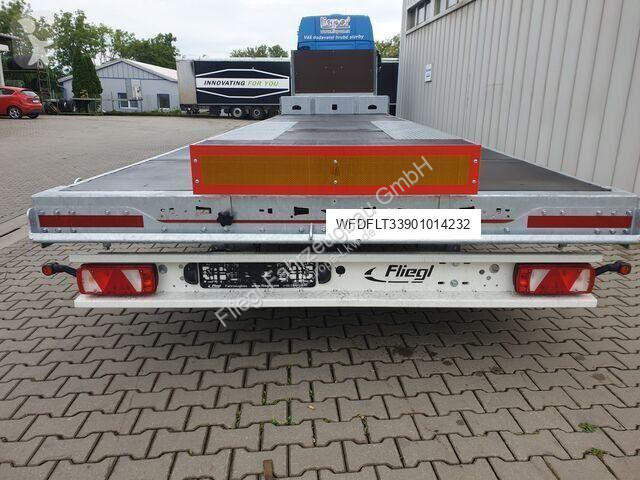 Трал Fliegl 3-Achs Jumbo Plateau