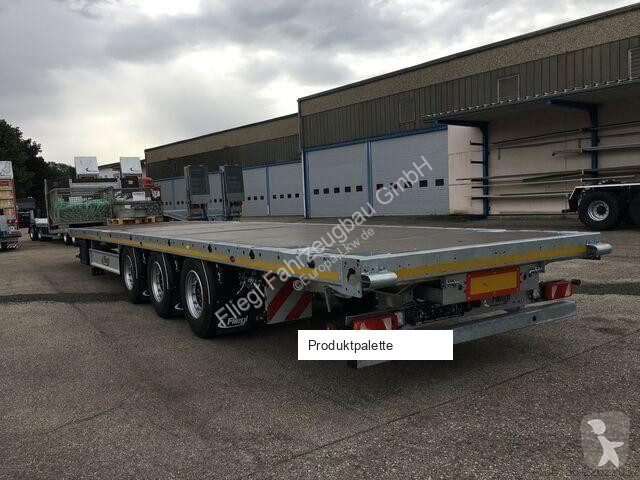 Semirremolque Fliegl 3-Achs Plateau Sattel SDS...