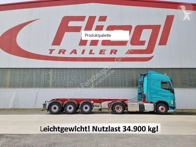 Oplegger Fliegl SDS 380  mit 725 mm Überhang