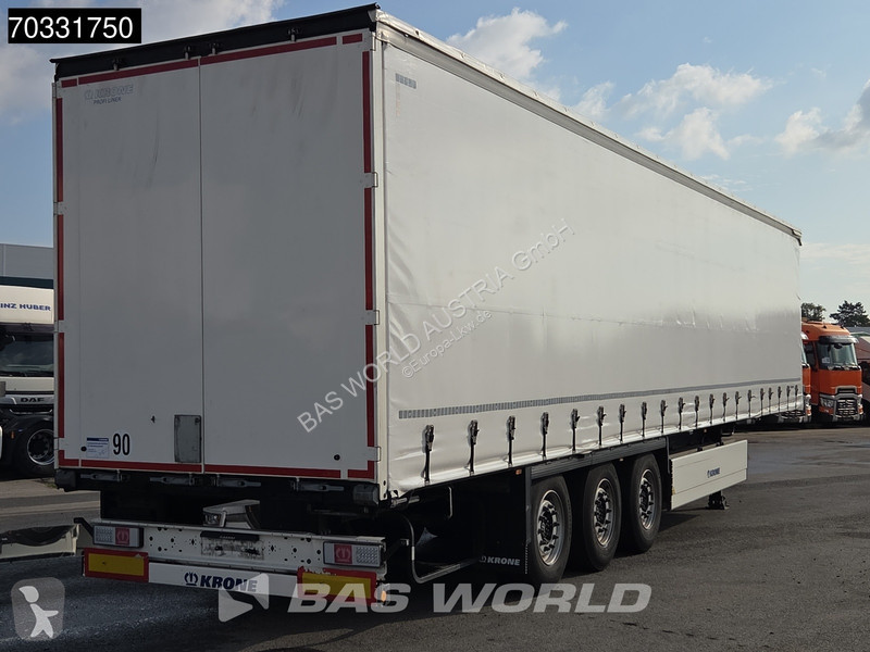 Návěs Krone 3 axles 2xLift Axle Sliding Roof...