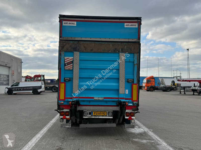 Kel-Berg 1 axle Curtainsider / Planenauflieger...