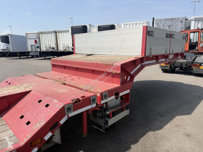 Oplegger  Bodex , 4-Achs Tieflader, Radmulden,...