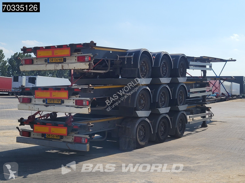 Kässbohrer CS 40ft Lift Axle Stack semi-trailer