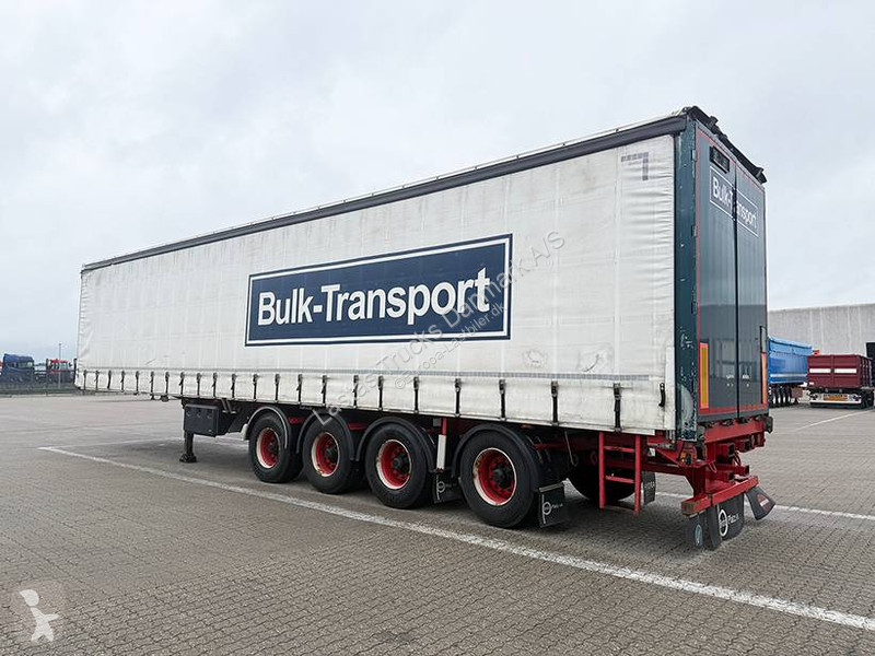 Návěs  4 axle Curtainsider / Planenauflieger