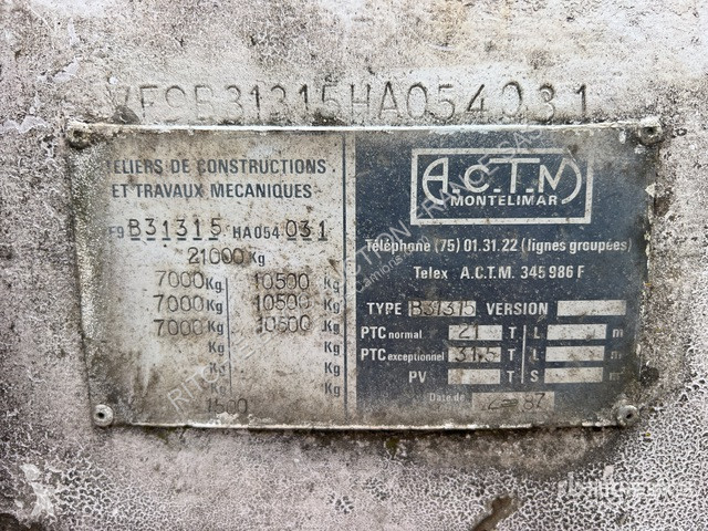 Návěs ACTM  B31315