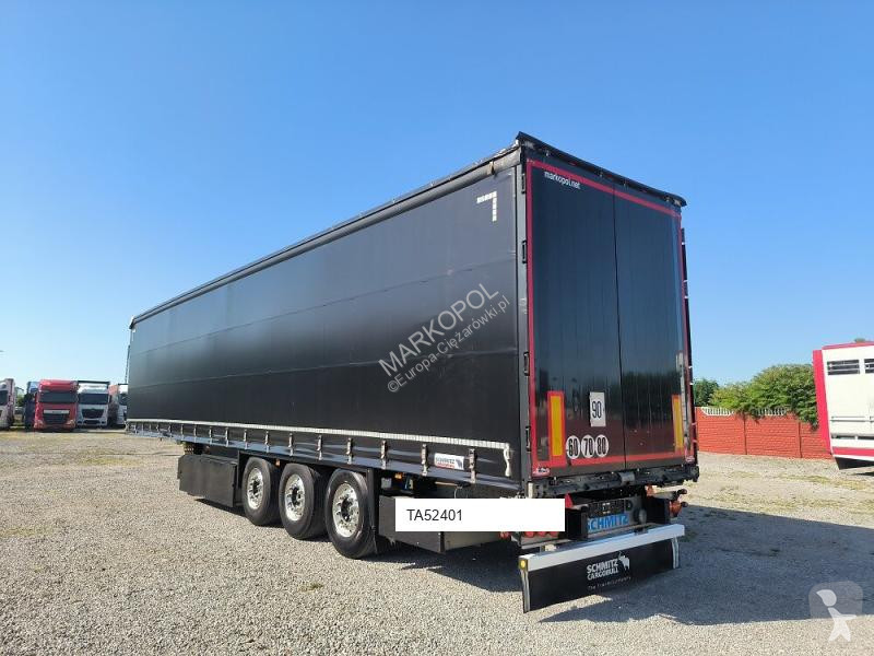 Félpótkocsi Schmitz Cargobull Firanka/Nowe...