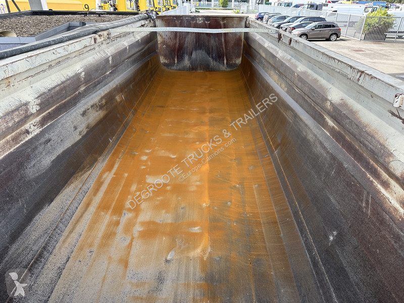 Semi remorque Wielton 32 cub in steel