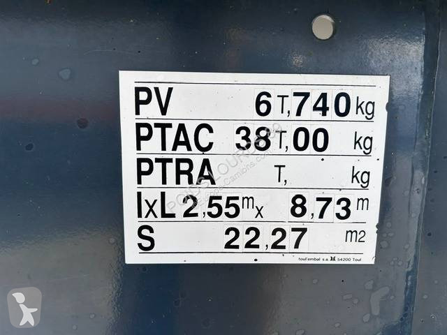 Félpótkocsi Schmitz Cargobull 3 essieux