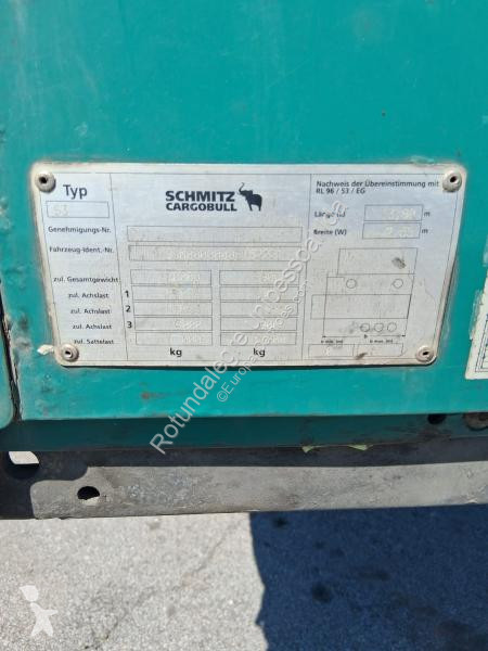 Semiremorca Schmitz Cargobull  39T TETO DE ELEVAR