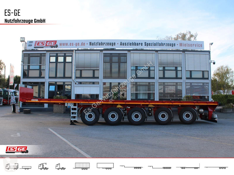Semirremolque ES-GE 5-Achs-Ballastauflieger