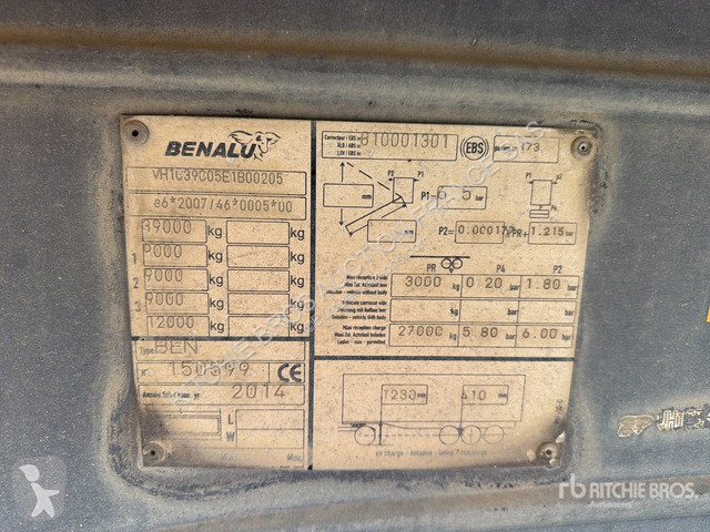 Semiremorca Benalu  C39C05