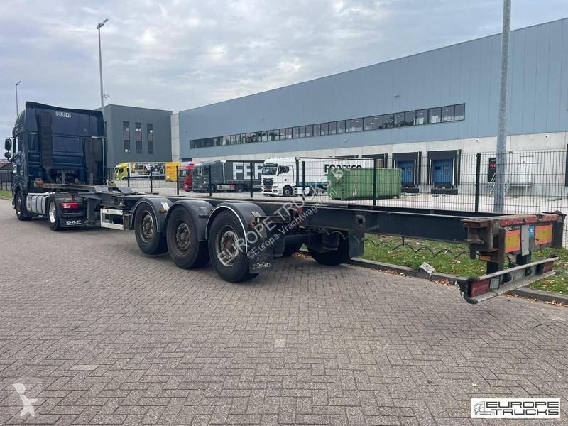 Semitrailer Renders Container Belgian Trailer -...