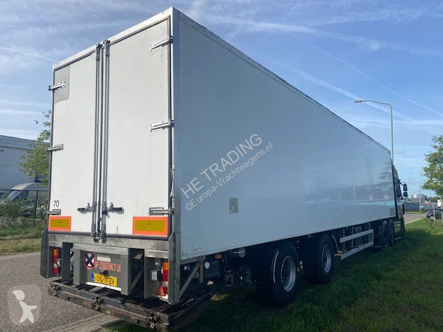 Semitrailer HTF HZP 32 koelvries stuuras laadklep