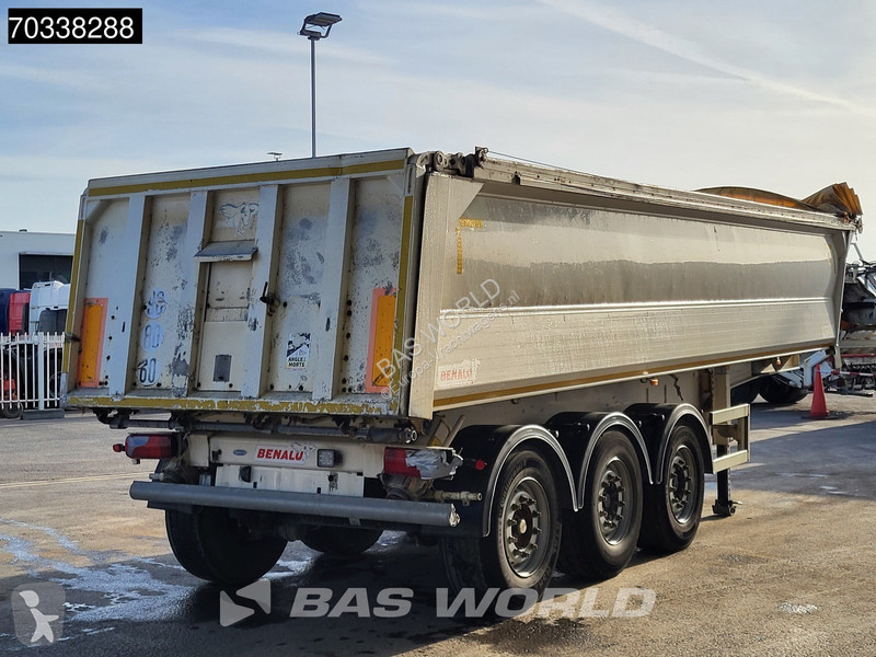 Semitrailer Benalu BEN 3 axles Lift Axle 25m3 ALU