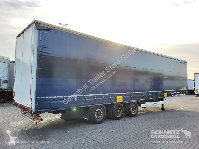 Semitrailer Krone Curtainsider Mega