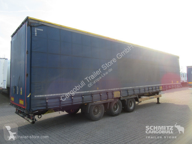 Semitrailer Krone Curtainsider Mega