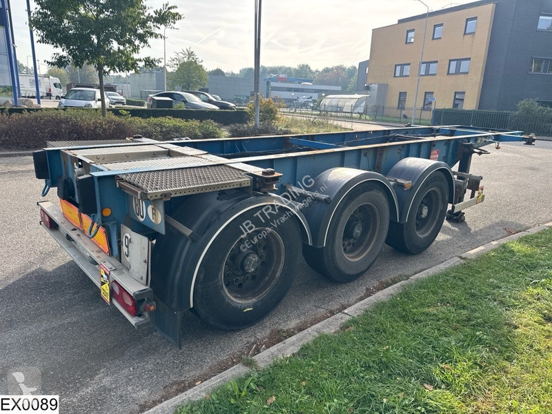 Trailor Container ADR, 20 ft semi-trailer