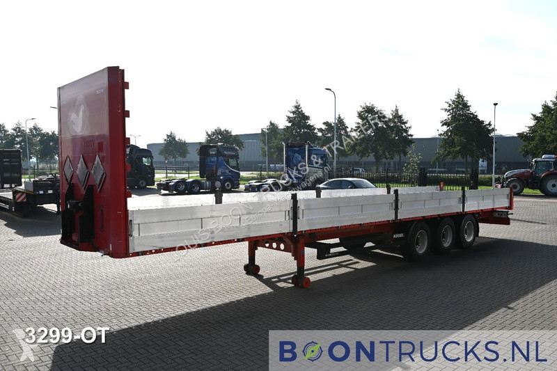 Kögel SN 24 FLATBED | HARDWOOD FLOOR * ALU...