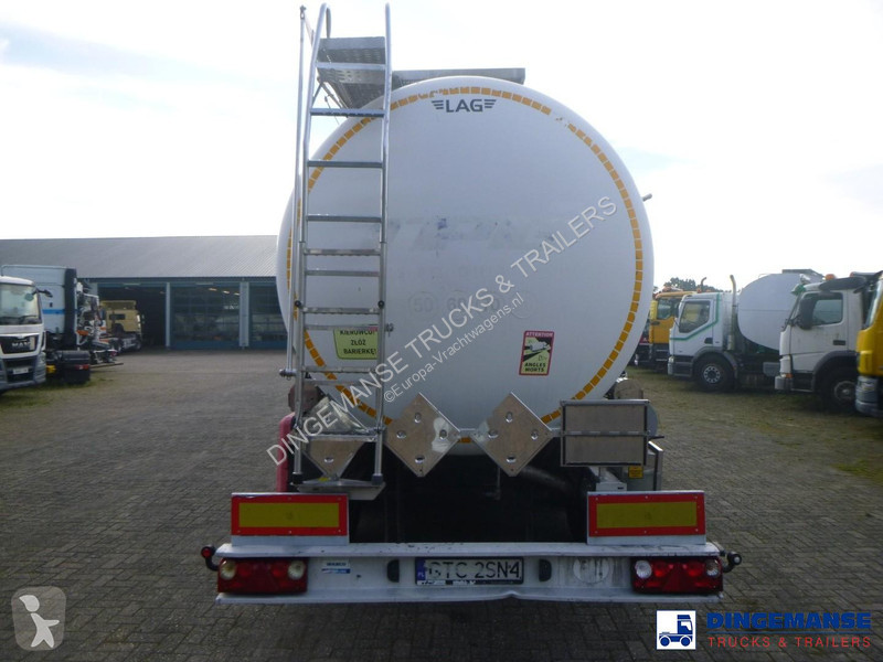 LAG Chemical tank inox L4BH 32.5 m3 / 3 comp...