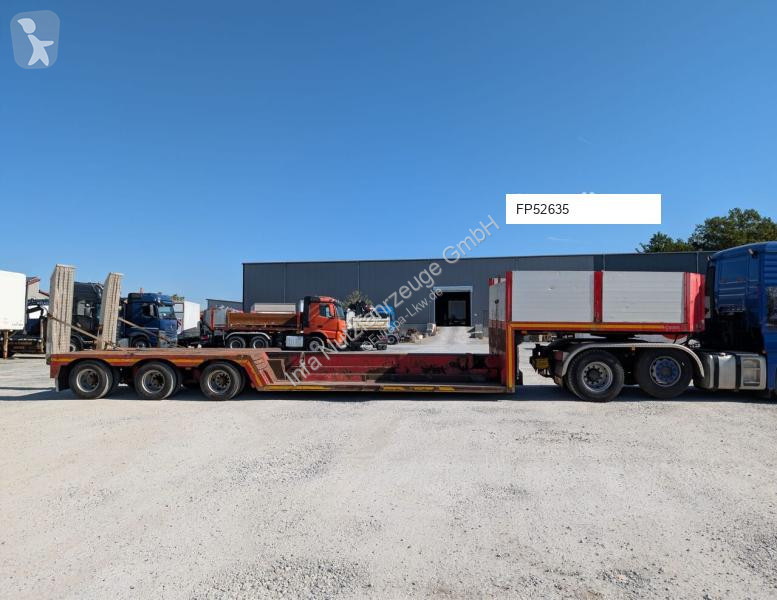 Lintrailers Tiefbet ausziehbar semi-trailer