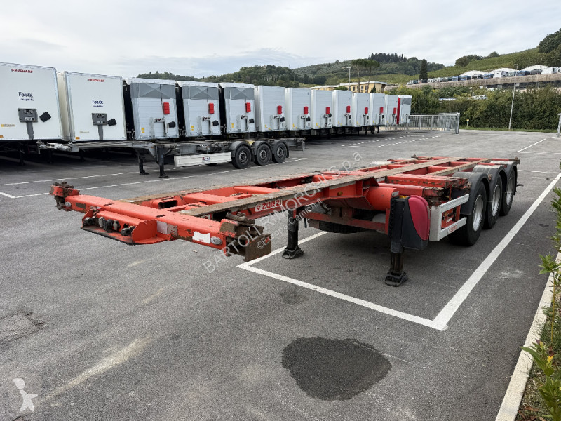 Zorzi SEMIRIMORCHIO, PORTACONTAINERS, 3 assi...