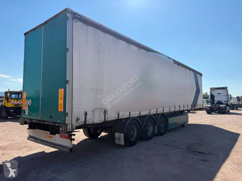 Fruehauf 3 essieux bâchée semi-trailer