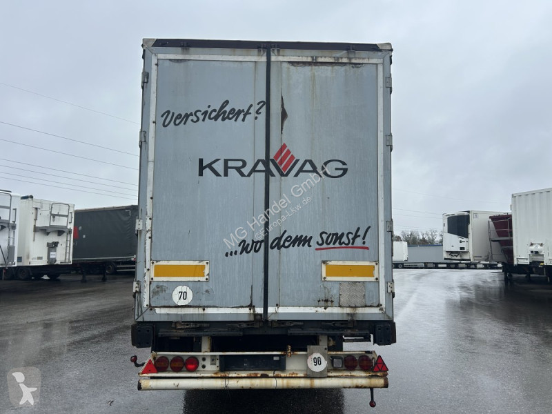 Kögel SNCO24 Tautliner, Liftachse   semi-trailer
