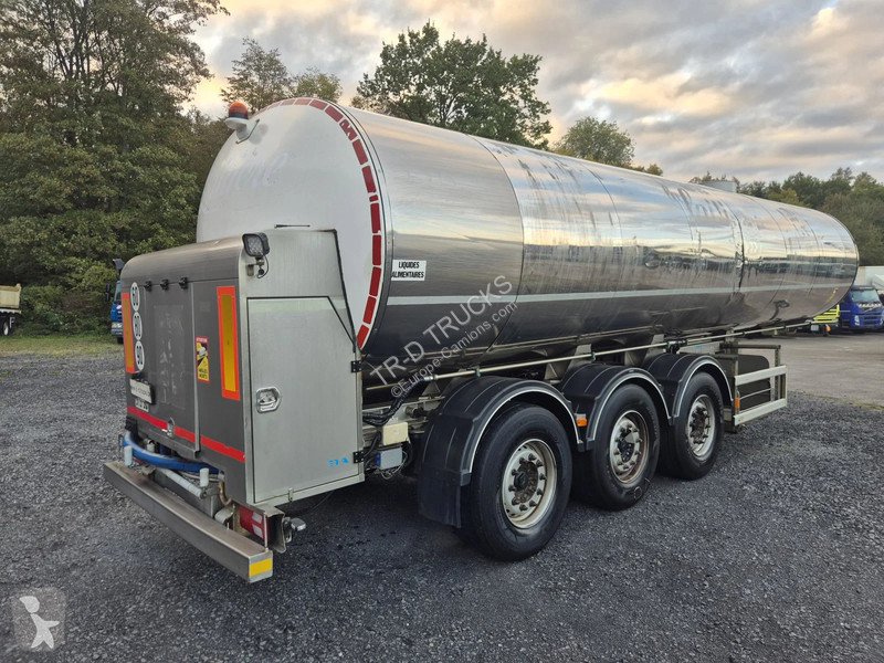 Oplegger ETA 29000L INSULATED INOX TANK - 1...